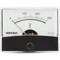 Velleman ANALOGES EINBAU-SPANNUNGSMESSGERÄT 300 V AC / 60 x 47 mm (AVM60300)