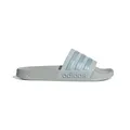 adidas Unisex Adilette Shower Slides, wonder silver/magic grey met/wonder blue, 38 EU
