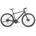 MBM Crossrad, 24 Gang Shimano, Kettenschaltung, Crossbike MAXILUX 29 Zoll schwarz 55 cm