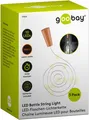 Goobay 57866 LED Flaschenlichterkette 3x10 Timer Batterien im Korken 1m Klar
