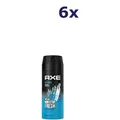 6x Axe Deospray Ice Chill 150 ml