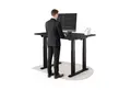 DESKSPACE Schreibtisch TITAN Elektrisch höhenverstellbar mit leisem Dual Motor hohe Traglast (Einzelschreibtisch), leiser Motor unter 50 dB, hohe Tragfähigkeit bis 200 kg