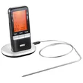 GEFU Funk-Bratenthermometer HÄNDI® – digitales Grillthermometer mit Sender/Empfänger, Timer, Edelstahlsonde und Alarm