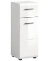 xonox.home Badschrank Standschrank Badkommode Schrank Ice weiß 30x80x30 cm