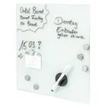 bremermann Magnettafel Magnettafel mit Glasfront, 6 Magnete und 1 Marker