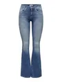 Damen Jeans ONLYBLUSH LIFE MID FLARED 36/30