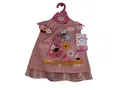 Zapf BABY born Kleid Hund | Puppenkleid Zubehör Kleidung Rosa | 43cm | NEU