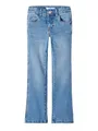 NAME IT Mädchen Nkfpolly Skinny Boot Jeans 1142-Au Noos Jeanshose, Medium Blue Denim, 104