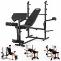 Zipro Ripped verstellbare multifunktionale Trainingsbank mit Beinpresse 270kg