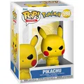 Funko Pop ! 65043 Pokemon Pikachu Nr 598 Böser Blick Wackelkopf Figur Set Neu