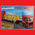 PLAYMOBIL 5467 Schwertransporter LKW Laster Baustelle Tieflader pastzu 5469 5468