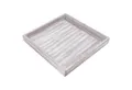 ToCi Dekotablett Deko Tablett Holz 30 x 30 cm Dekoplatte Shabby Chic Vintage Dekoration