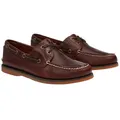 Timberland Herren Slipper Classic Boat Shoe Dunkelbraun 45