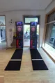 Dartteppich Dartmatte 66 x 300 cm passend für Löwen Dartautomat SM92 SM94 HB8 HB9 HB10 Schwarz