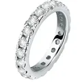 CHRIST Silberring CHRIST Damen-Ring 925er Silber, recycelt Zirkonia, Zirkonia silberfarben 56