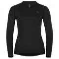 Odlo - Women's BL Top Crew Neck L/S Active Warm Eco - Kunstfaserunterwäsche Gr XL schwarz