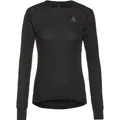 Odlo ACTIVE WARM ECO Funktionsshirt Damen in black, Größe XL
