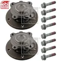 2x Radlagersatz febi bilstein 24572 2 Radlager Satz links rechts Vorne für BMW