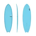 Surfboard TORQ Epoxy TET 5.11 MOD Fish Blue TOP EBAY ANGEBOT
