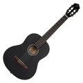 Ortega RST5MBK 4/4 Schüler Konzertgitarre Fichtendecke Catalpakorpus Schwarz