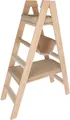 Kerbl Pet Kratzbaum Ladder, Katzenkratzbaum, natur/beige, 97x35x134cm, Holz, Velourstoff, Katzen, Sisalstufen