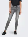 ONLY Skinny-fit-Jeans ONLWAUW MID WAIST SK LANK COIN PKT DNM X