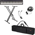 Roland FP-10 BK E-Piano + Tasche + Keyboardständer + Kopfhörer + Licht | Neu