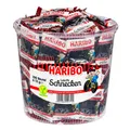 HARIBO Lakritz Schnecken Minibeutel Lakritz 1,27 kg, 100 St.