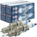 4x BOSCH FR8DPP33 Zündkerze 0 242 230 500 für Mercedes W202 W203 W210 W211 W220