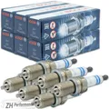 6x BOSCH FR8DPP33 Zündkerze 0 242 230 500 für Mercedes W202 W203 W210 W211 W220