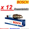 12xBOSCH Zündkerze Super Plus FR8DPP33+ 0242230500 MERCEDES-BENZ W202 W203 C219