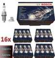 16x Bosch FR8DPP33+ 0242230500 Zündkerze Mercedes S202 W202 W210 W211 W220 W463