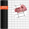VEVOR Weidezaun, 91 cm x 7,62 m, Maschenweite 5,08 x 7,62 cm, φ1,52 mm verzinkter Stahldrahtzaun für Hühner, Kaninchen, vinylbeschichteter Viehzaun für Tiergehege, Käfigdraht, Gartenzäune