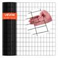 VEVOR Gartenzaun 91cmx7,62m Maschendraht-Zaun 1,52mm verzinkter Draht Gitterzaun