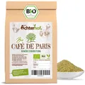 Café de Paris Gewürzzubereitung Bio 100g | einmalige Geschmacksnote | aus 13 Kräutern und Gewürzen | ideal für Café de Paris Butter oder Sauce | vom Achterhof