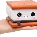 Squishy Schokoladenkekse Jumbo Stressabbau 9x9cm