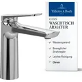 Villeroy & Boch Oasis Waschtischarmatur ohne Zugstange, Chrom