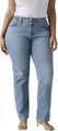 Levi's Damen Jeanshose 501 Curve High Rise, Straight Fit, Blau (Lucid Dream), W31/L30