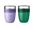 Mepal Lunchpot Ellipse Mini Müslibecher 300ml Vivid Lilac Green spülmaschinenfes