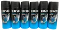6 x Axe Ice Chill Deodorant Body Iced Mint & Lemon, 48H Non Stop Fresh (6x150ml)