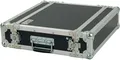 Proel CR102BLKM 2U 19" Rack Case 35 cm Butterfly-Verschlüsse Griffe Rackschine