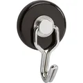 Maul Magnet  (ø X H) 35 Mm X 53 Mm Rund, Mit Haken Schwarz, Silber 2 St. 6155790