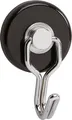 Maul Magnet (Ø x H) 35mm x 53mm rund, mit Haken Schwarz, Silber 2 St. 6155790