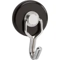 Maul Magnet  (Ø x H) 35 mm x 53 mm rund, mit Haken Schwarz, Silber 2 St. 6155790