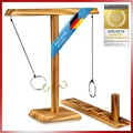 Ringwurfspiel Ring Toss Hook Game Partyspiel Trinkspiel Outdoor Erwachsene Holz