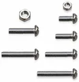 BGS TECHNIC  Muttern- und Schrauben-Sortiment 8134, metrisch, M4 / M5, 125-tlg.