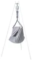 Membantu Premium Set inkl. Ständer und Federwiegenmotor LeeLoo02, Farbe:Grey