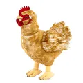 Uni-Toys - Henne braun - 37 cm (Höhe) - Plüsch-Huhn, Vogel - Plüschtier, Kuscheltier