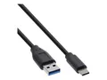 InLine - USB-Kabel - 24 pin USB-C (M) zu USB Typ A (M) - USB 3.2 Gen 1 - 1.5 A - 2 m
