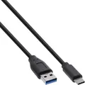 InLine USB-Kabel USB-C (M) bis USB Typ A (M) (2 m, USB 3.2 Gen 1) (B-35712)